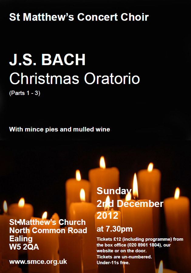 Bach Christmas Oratorio